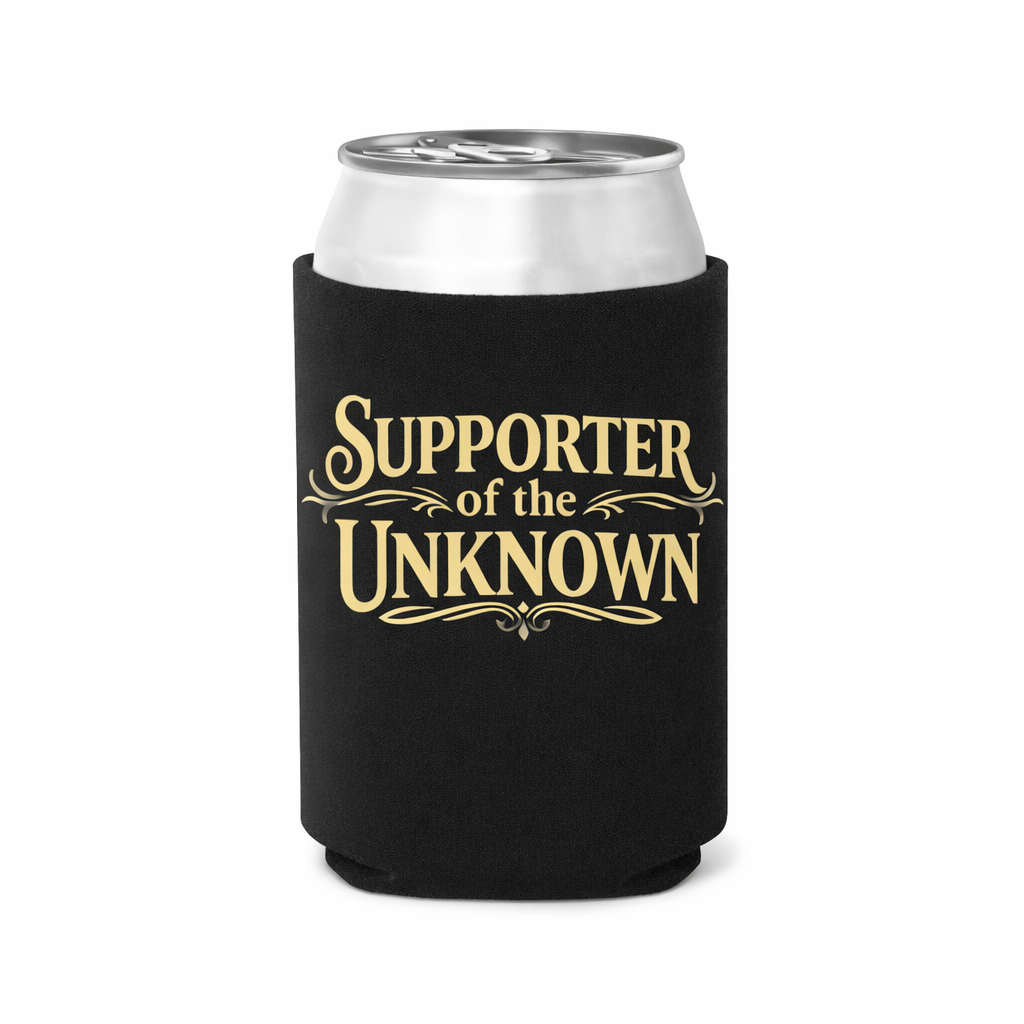Supporter of The Unknown Custom Koozie